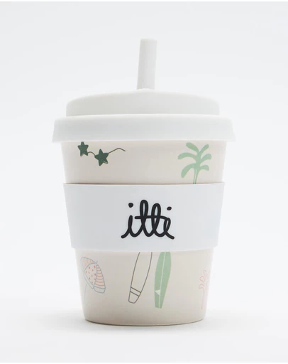 itti bitti - 240ml Baby Cino Keep Cup - Kids Surfs Up