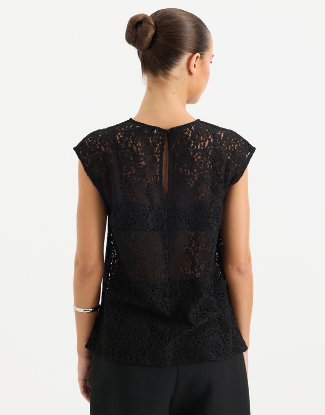 Calli - Alma Sheer Lace Tank