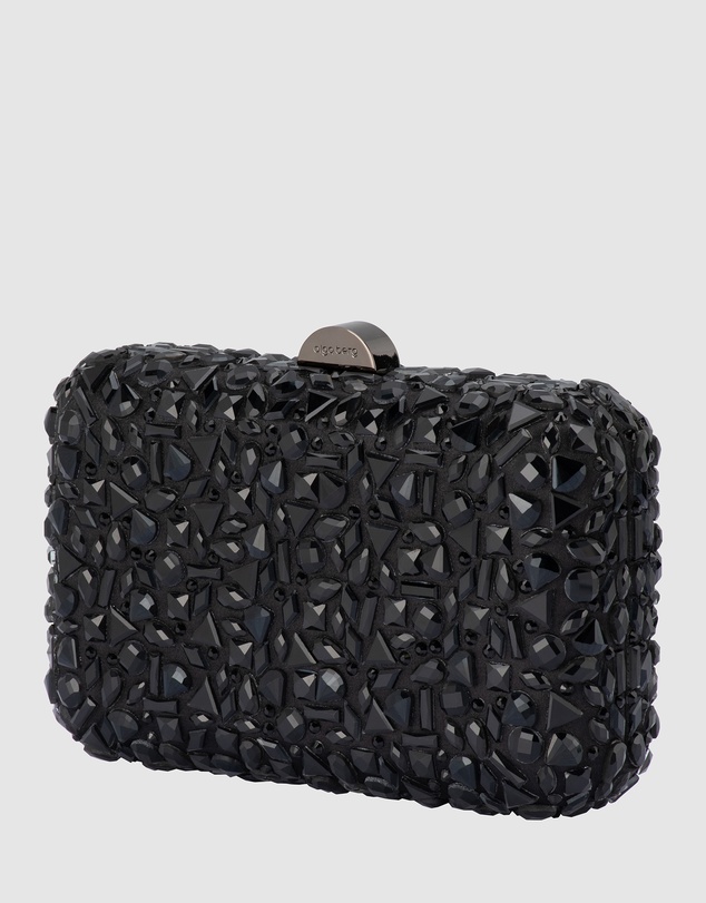 Olga Berg - Aviva Crystal Clutch
