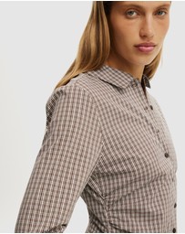 Cotton On - Peyton Gathered Long Sleeve Shirt