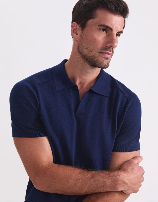 Sportscraft - Brookes Short Sleeve Knit Polo