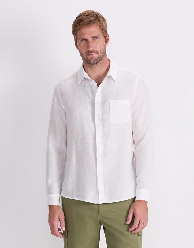 Sportscraft - Long Sleeve Linen Shirt