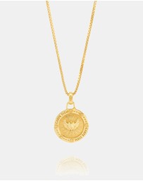 Rachel Jackson - Carpe Diem Token of Love Necklace Gold