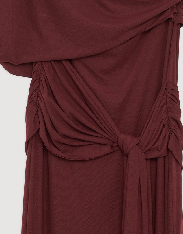 Revibe - Repaired CHANCERY Margot One Shoulder Drape Maxi Dress - AU 18