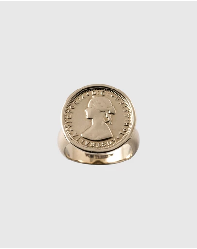 Von Treskow - Threepence Sized Coin Ring