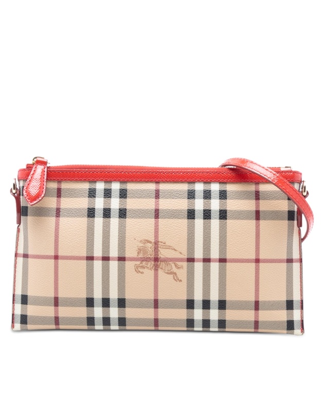 Pre-Loved by Azura Reborn - Pre-Loved Haymarket Check Coated Canvas Peyton Crossbody