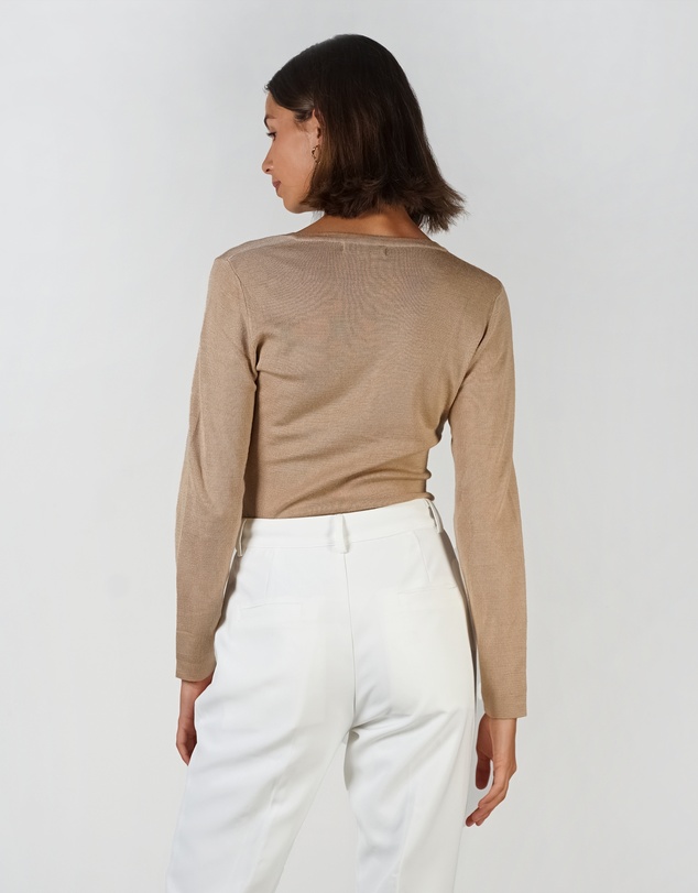 Lydan The Label - Tear Drop Neckline Knit