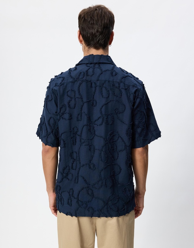 Scotch & Soda - Jacquard Short Sleeve Shirt