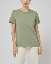 DRICOPER DENIM - Clare Oil Green Tee
