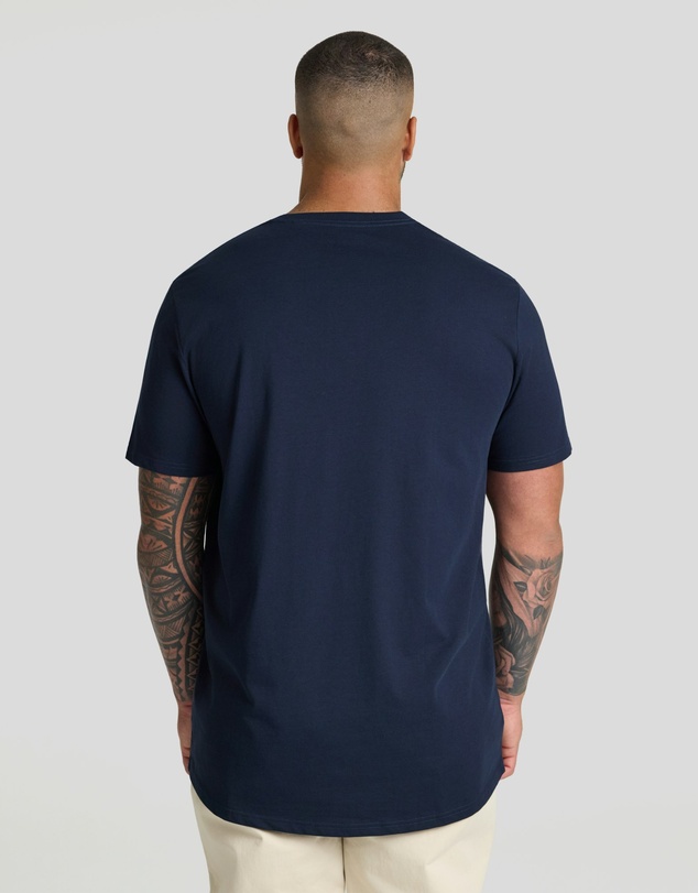 Johnny Bigg - Essential Longline Panel Tee