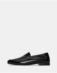 ARKET - Lacquered Leather Loafers - Women's