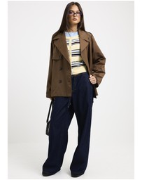 Alice In The Eve - Tessa Cinched Trench Coat