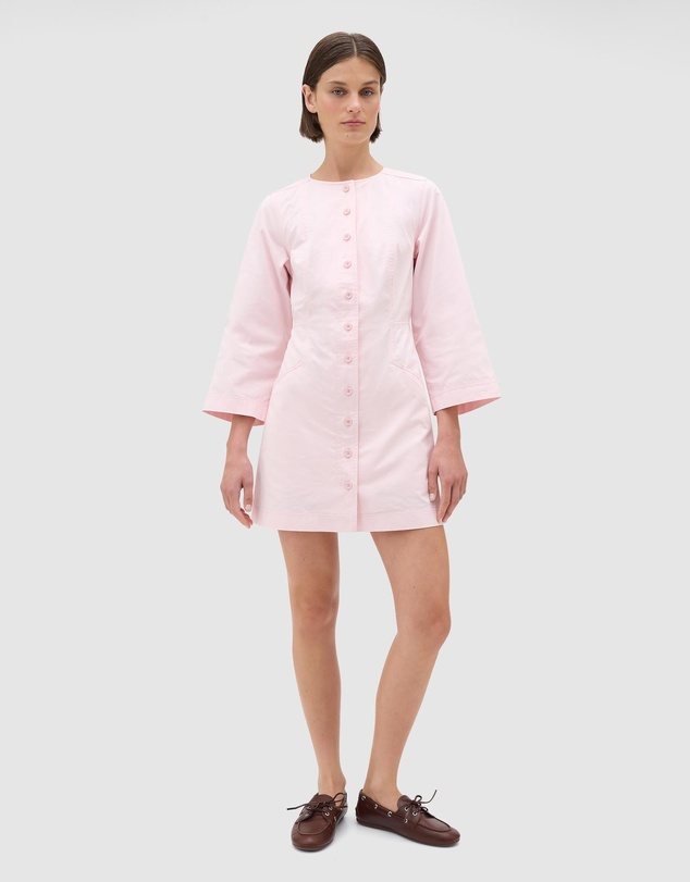 Oroton - Seam Detail Twill Dress