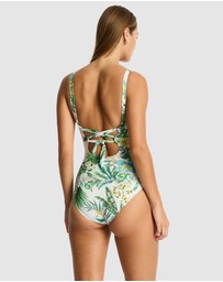Sea Level Australia - Breezer Longline Tie Back One Piece