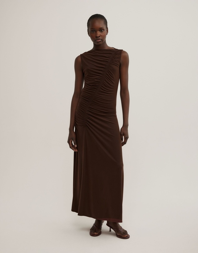 Witchery - Asymmetric Gather Dress