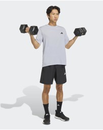 adidas Performance - WORKOUT ESSENTIALS BASE T-SHIRT Mens