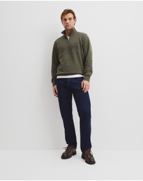 Country Road - Australian Cotton Half Zip Heritage Sweat