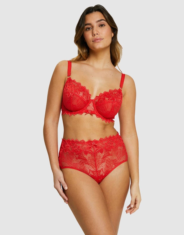 Sans Complexe - Arum Prima Underwire Unlined Scalloped Lace Bra