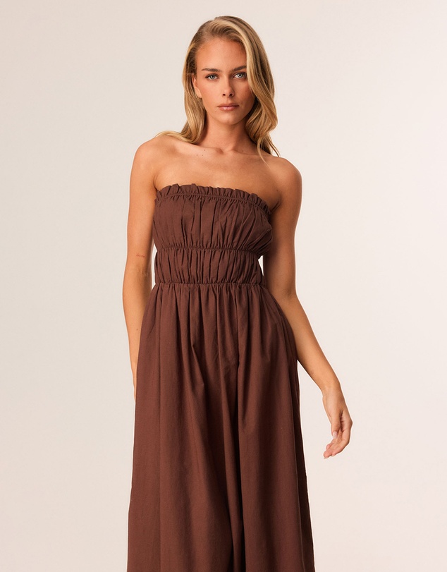 SNDYS - Ines Strapless Maxi Dress