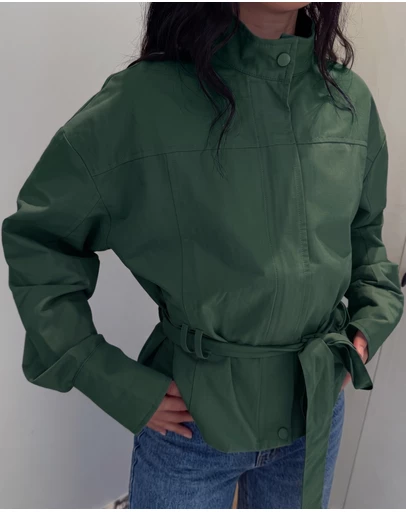 Dazie - Emery Funnel Neck Jacket