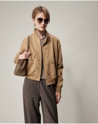 IDA+S - Margot Twill Bomber Jacket