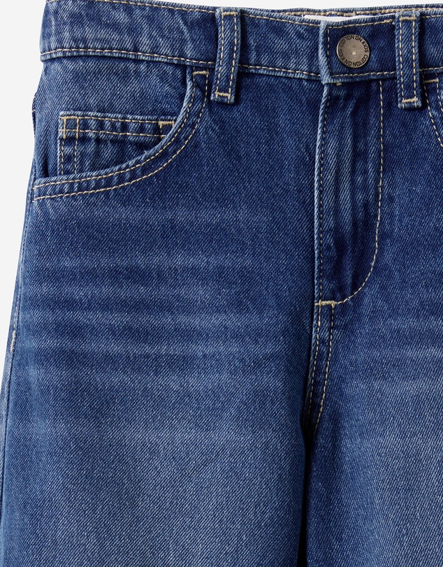 Cotton On Kids - Unisex Barrel Leg Denim Jean