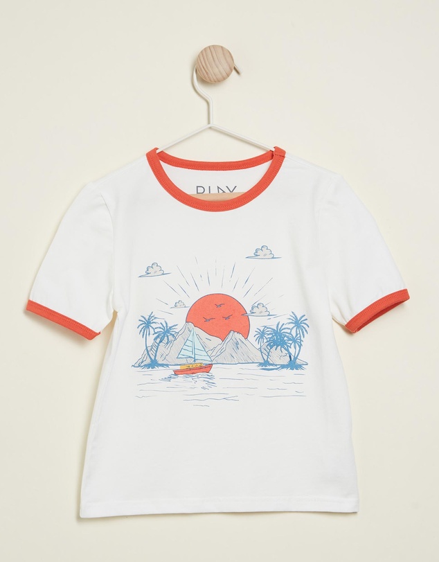PLAY etc - Island Time Ringer Tee - Kids-Teens