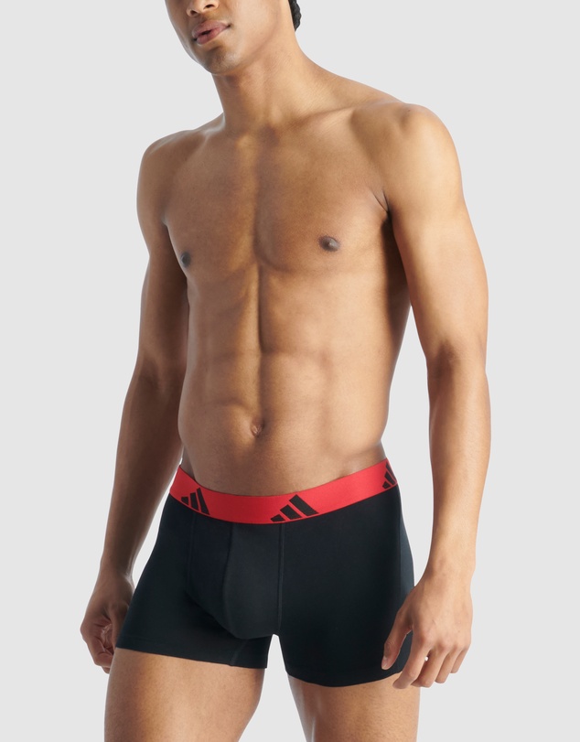 adidas Sportswear - 3 Pack Active Flex Cotton Trunk Underwear