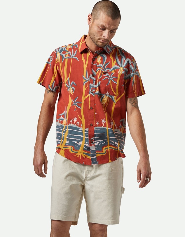 Brixton - Charter Print Short Sleeve Shirt