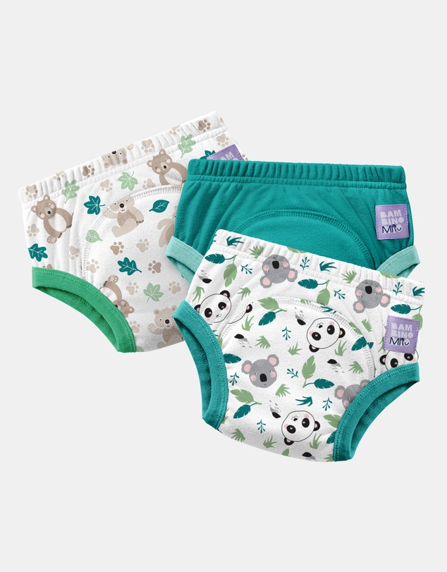 Splash About - 3 Pack Reusable Potty Training Pants Elite - Beary Cute