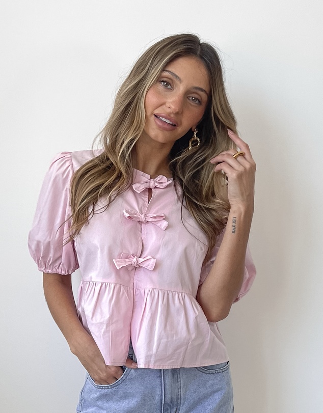 Esther & Co - Rayanna Top - Pink