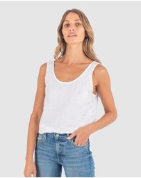 CAMIXA - Tanya Tank Linen Top