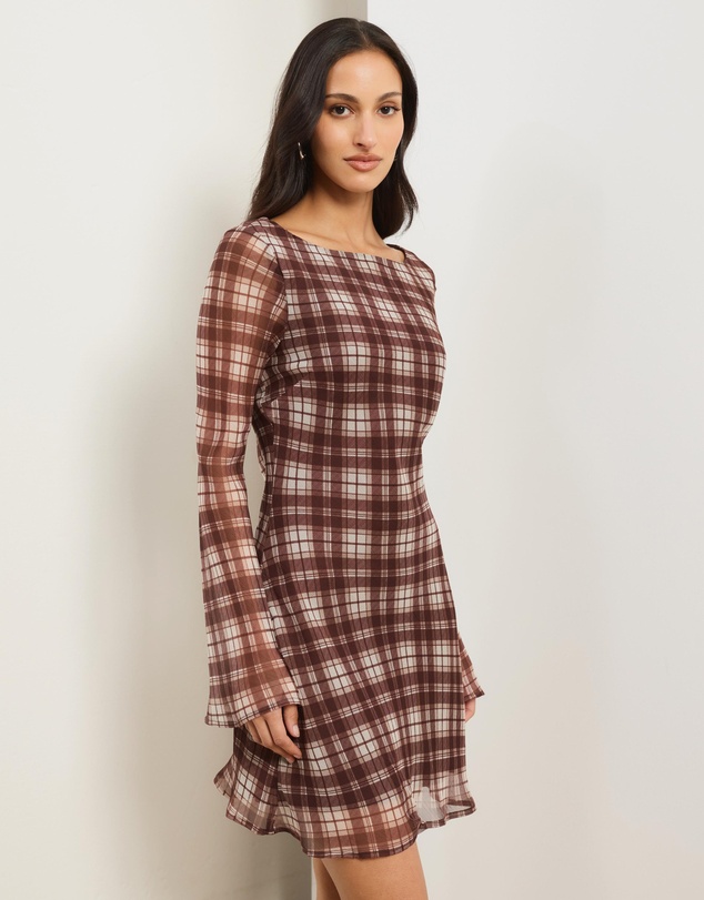 Atmos&Here - Junie Long Sleeve Mini Dress