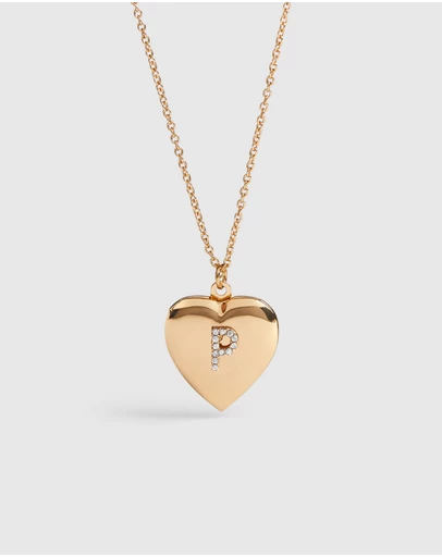 Seed Heritage - Diamante Initial Locket