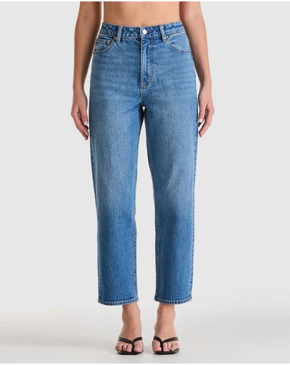 Lee - High Straight Crop Jeans