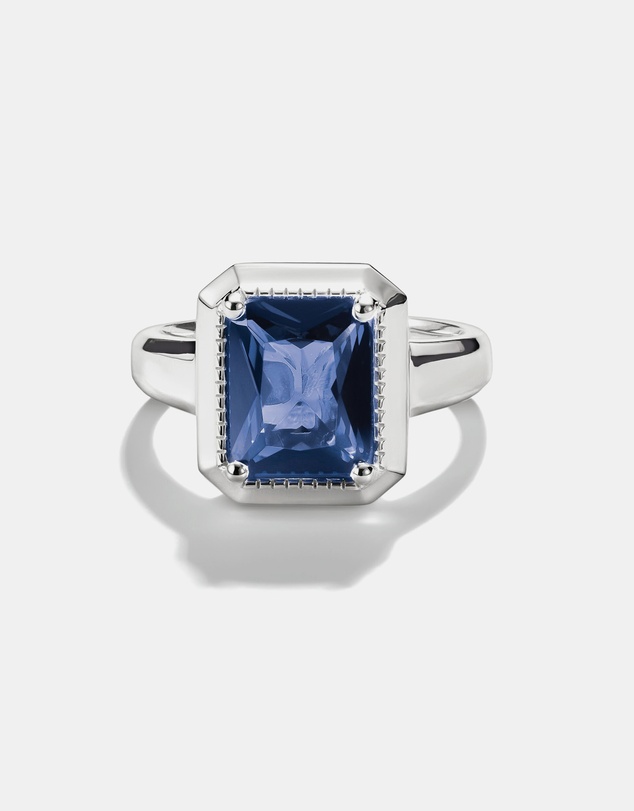 THOMAS SABO - THOMAS SABO Ring with nanocrystal in octagon cut