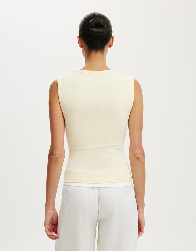 Cotton On - 90S V Neck Tank