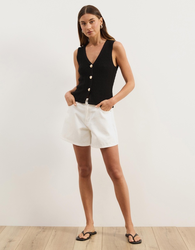 Atmos&Here - Tia Sleeveless Knit Vest
