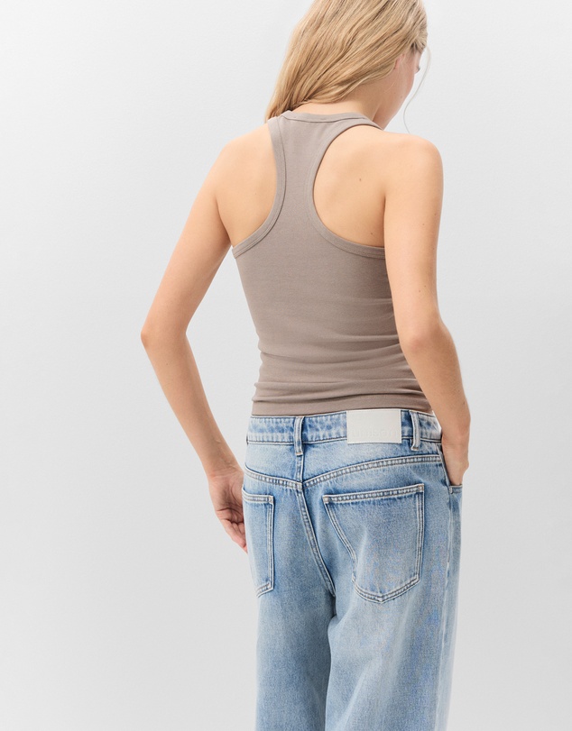 UNISON - Aus Cotton Scoop Neck Tank