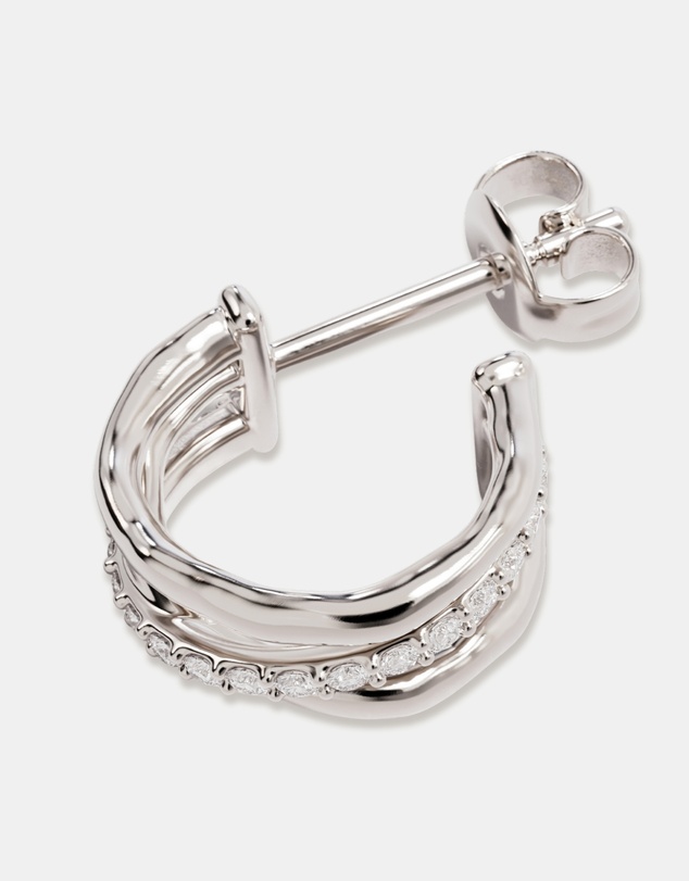 By Charlotte - Entwined Hearts Hoops
