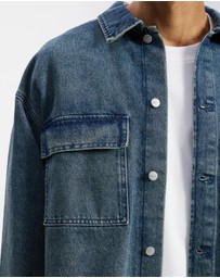 Jack & Jones - Meadows Denim Long Sleeve Overshirt