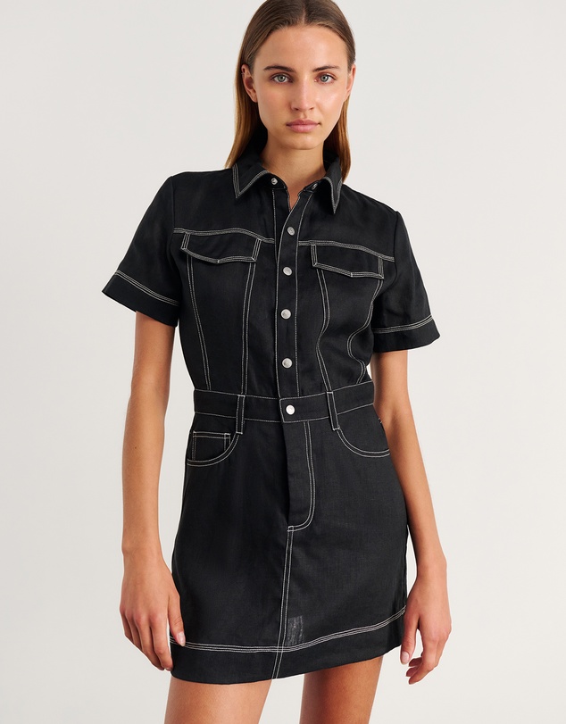 Jag - Stitch Cargo Mini Dress