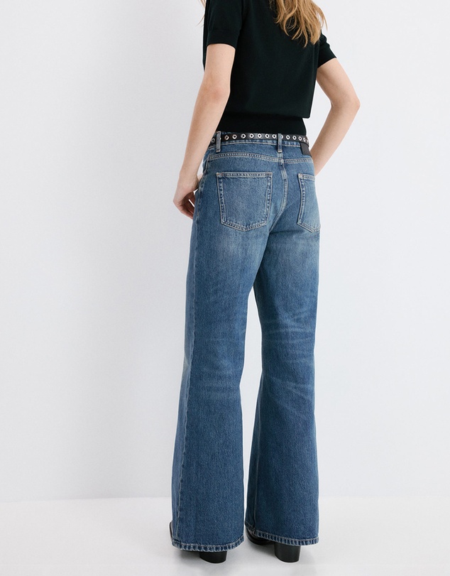 M.N.G - High-Waisted Wide-Leg Jeans