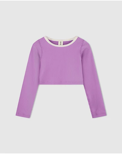 Zulu & Zephyr Mini - Mini Stripe Crop Rashie - Babies-Teens