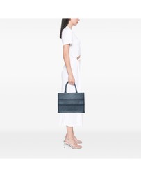 Pre-Loved by Azura Reborn - Pre-Loved Medium Oblique Denim Book Tote