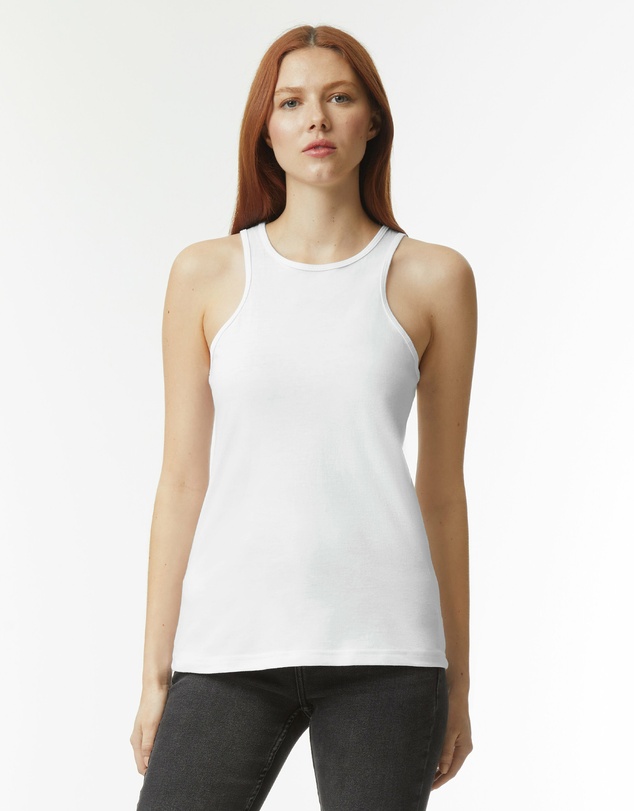 American Apparel - Women's Racerneck CVC Tank