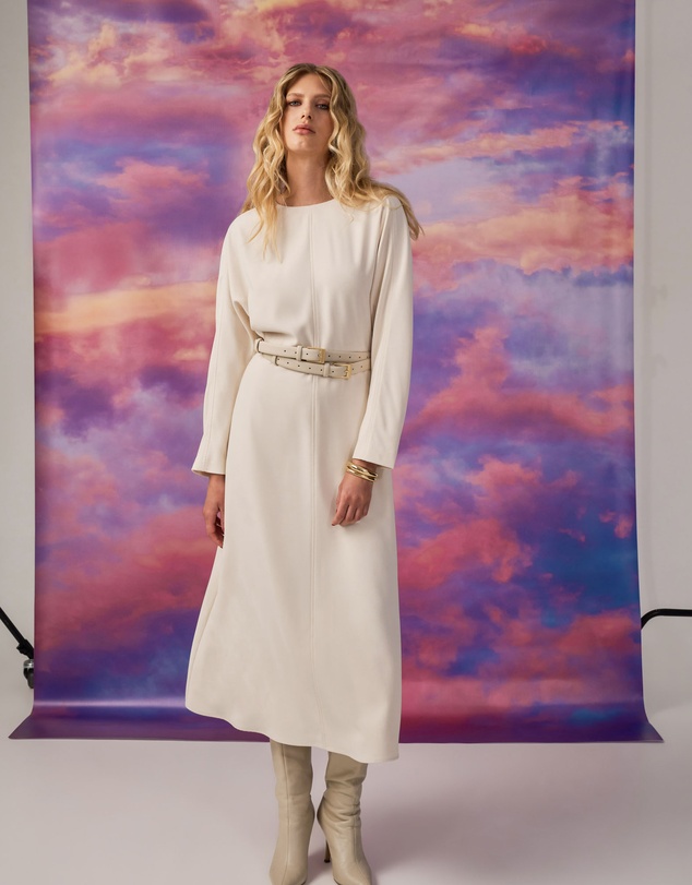 Forcast - Karina Dolman Midi Dress