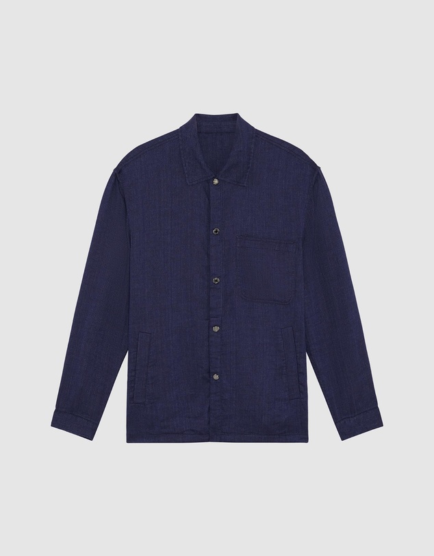Frescobol Carioca - Diego Cotton/Linen Coach Jacket