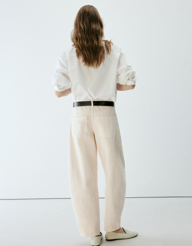 M.N.G - Mid-Rise Balloon Jeans