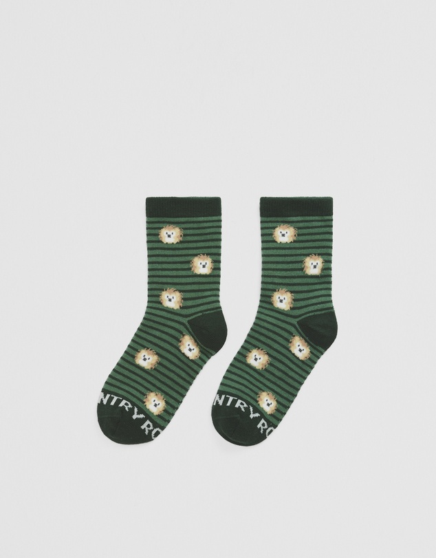 Country Road - Organically Grown Cotton Blend Hedgehog Sock